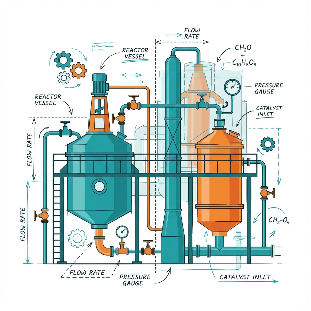 Industrial Reactor Illustration